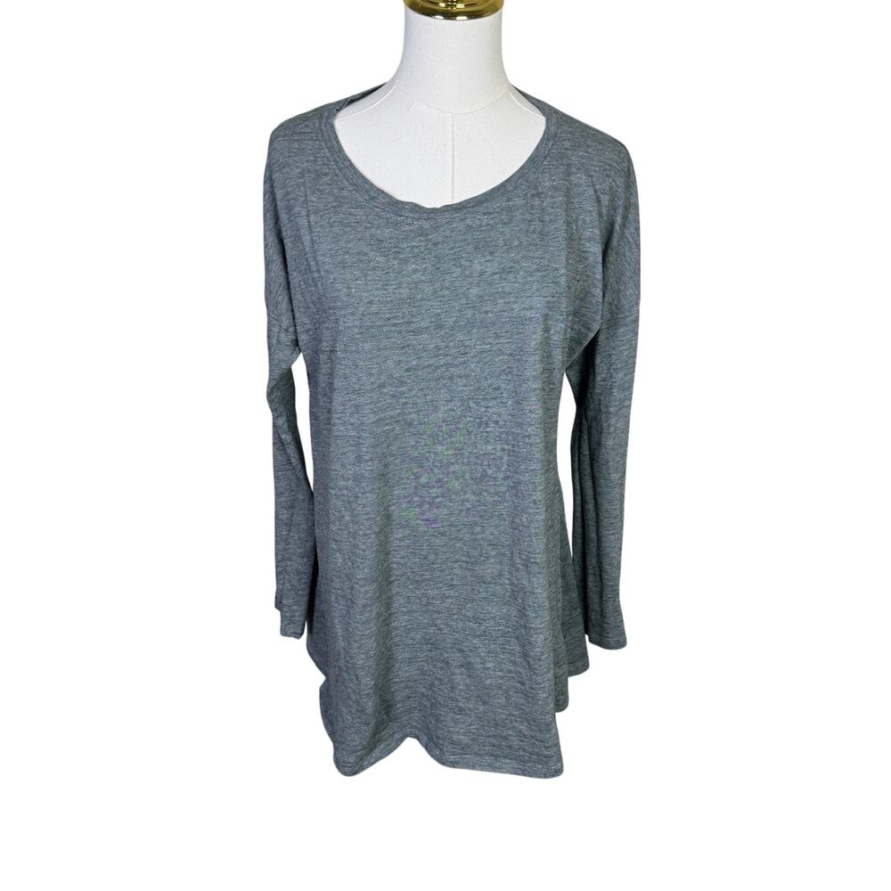 Natural Known Supply Organic Cotton Long Sleeve Shirt US Womens M